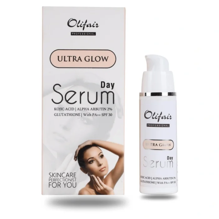 Olifair Day Serum with Kojic Acid, Alpha Arbutin and Glutathione and PA++ SPF30 in Sri Lanka_ Buy Olifair Day Serum